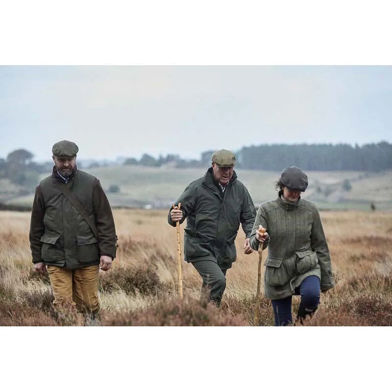 Barbour Fairfield Ladies Wool Tweed Waterproof Jacket - Gardenia