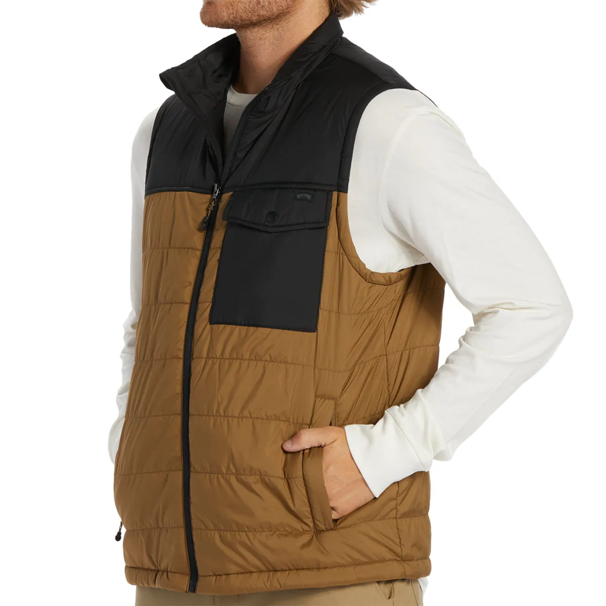 Billabong Prism Quilted Zip Vest