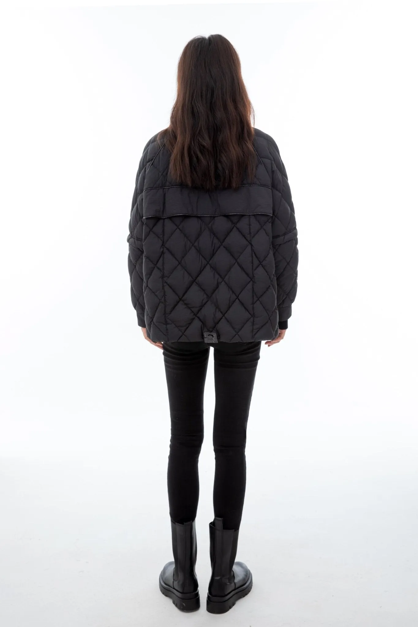 Black Lightweight Casual Down Jacket