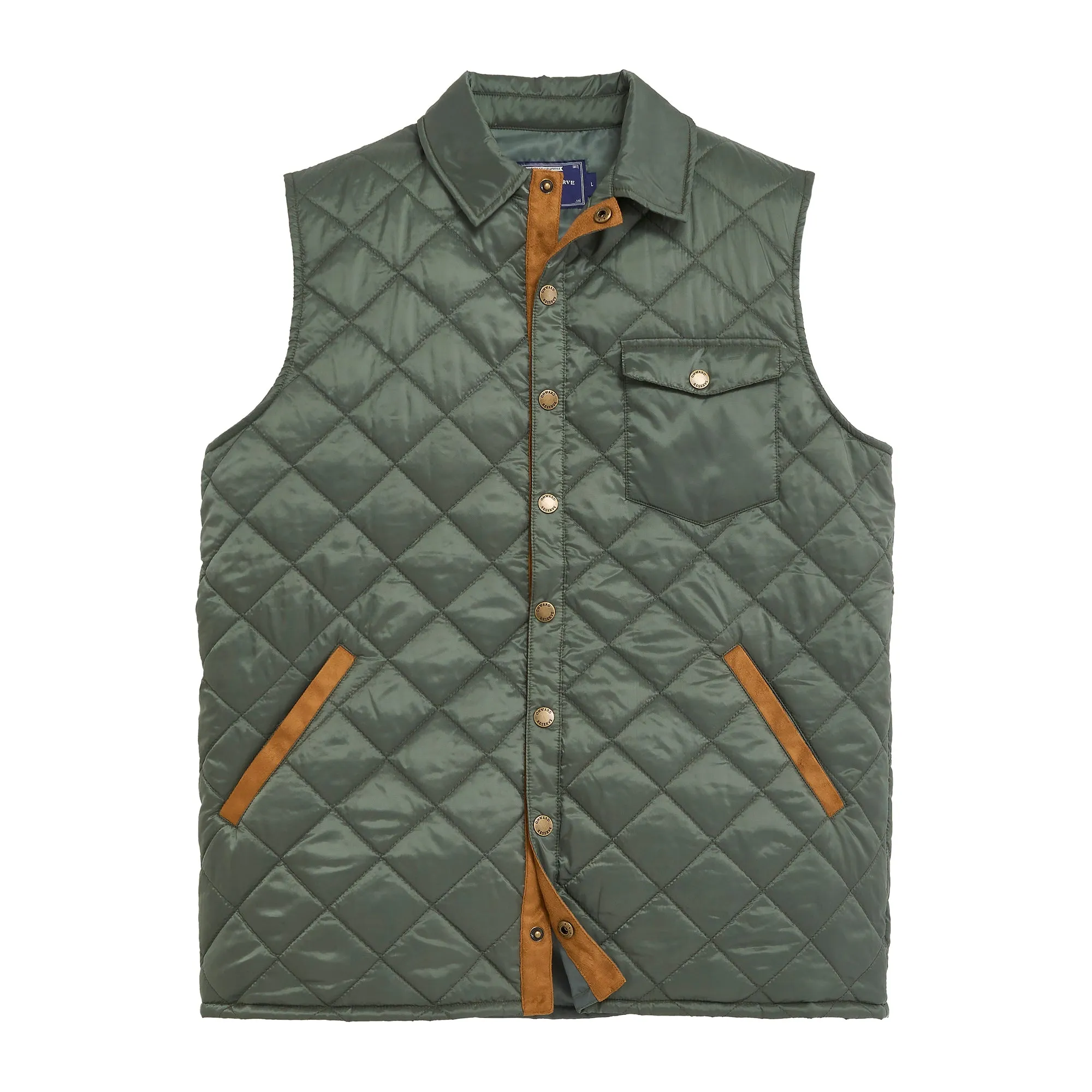 Braswell Vest - Thyme