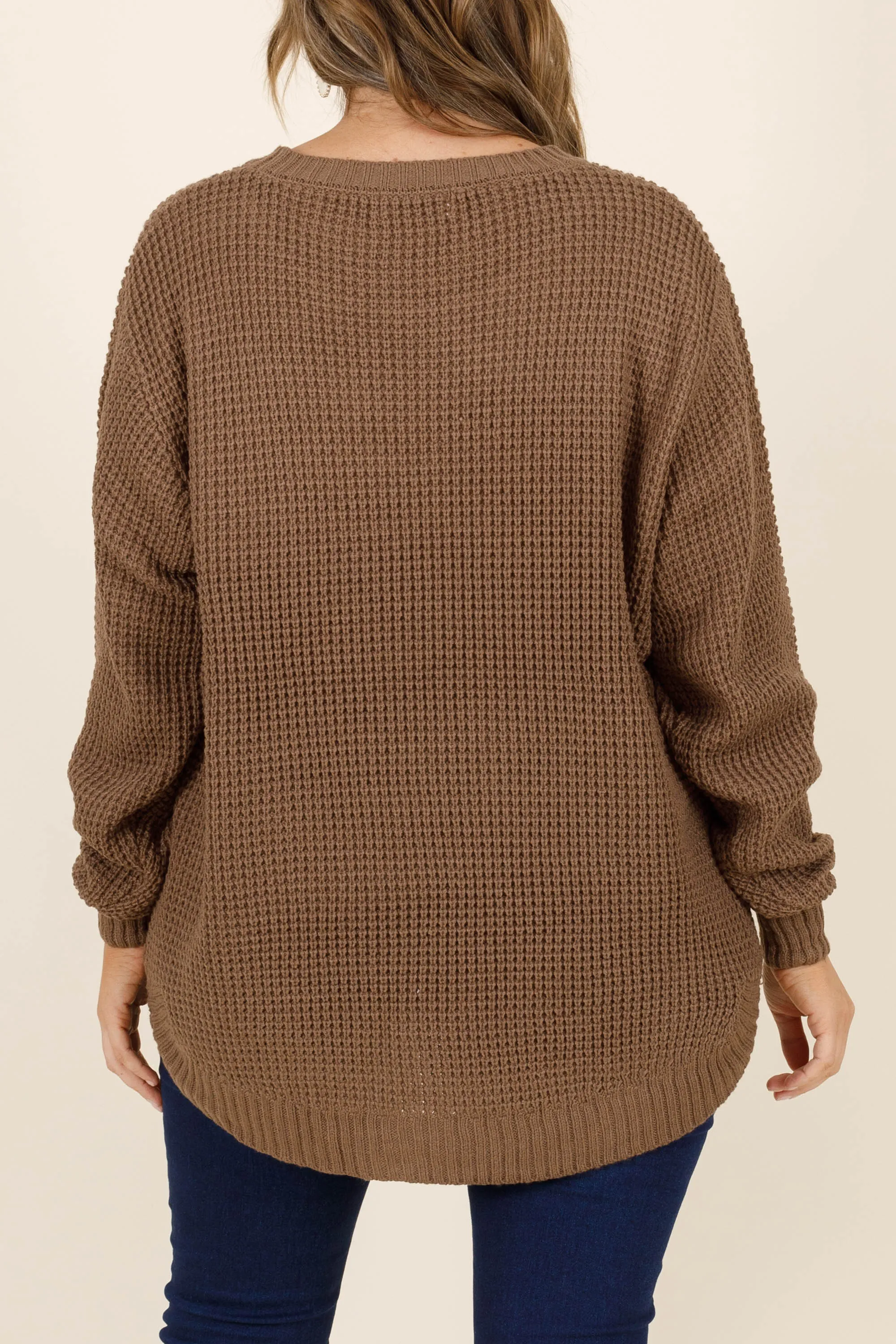 Call Me Tomorrow Sweater, Mocha