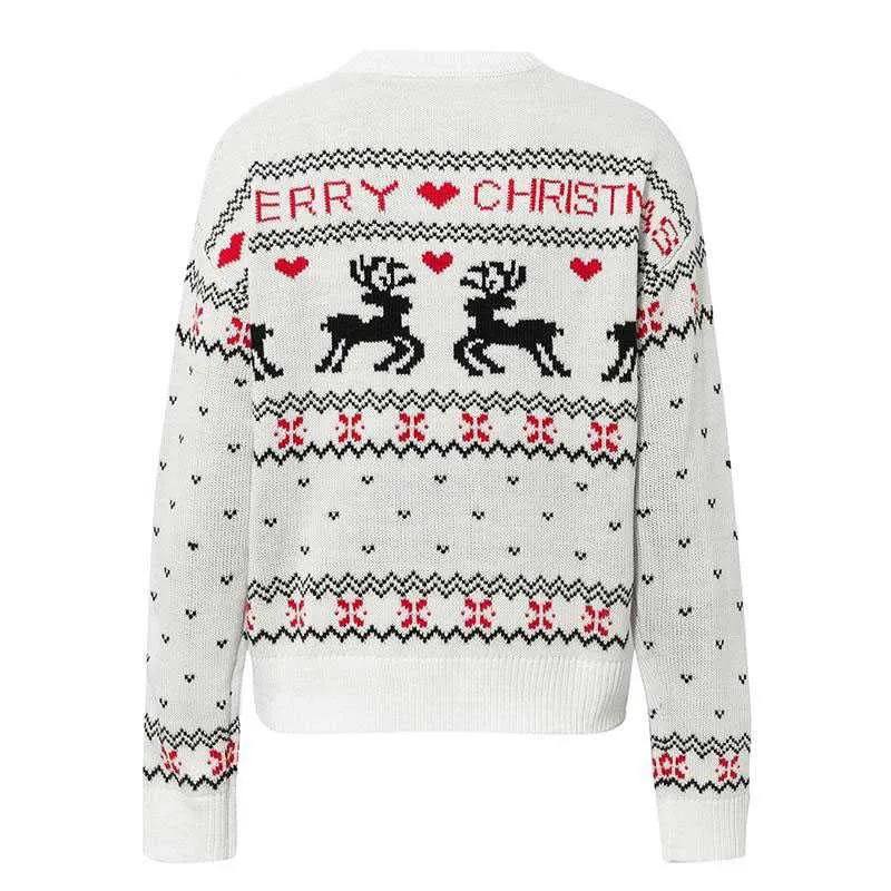 Classic Funny Ugly Christmas Sweater Knitted Xmas Animal Jumper