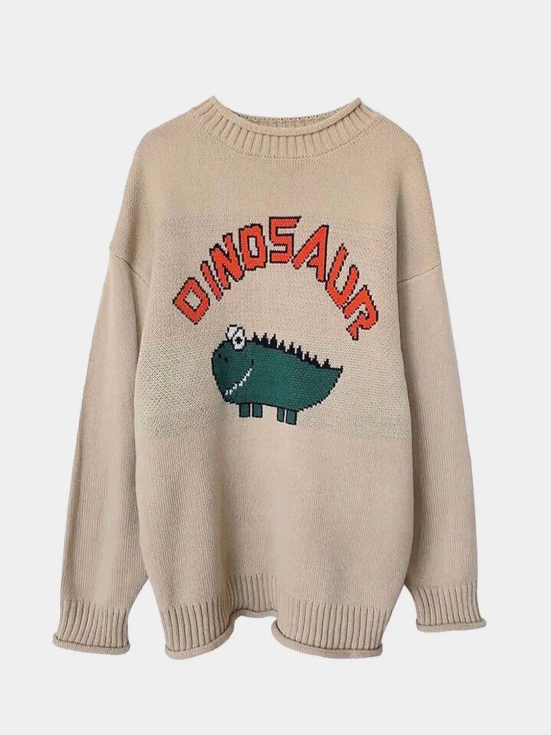 DINOSAUR KNITTED SWEATER