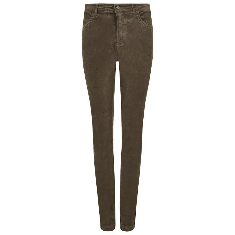 Dubarry Honeysuckle Ladies Stretch Pincord Jeans - Mocha