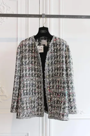 Edward Achour S Multi Tweed Jacket 431033/1623D