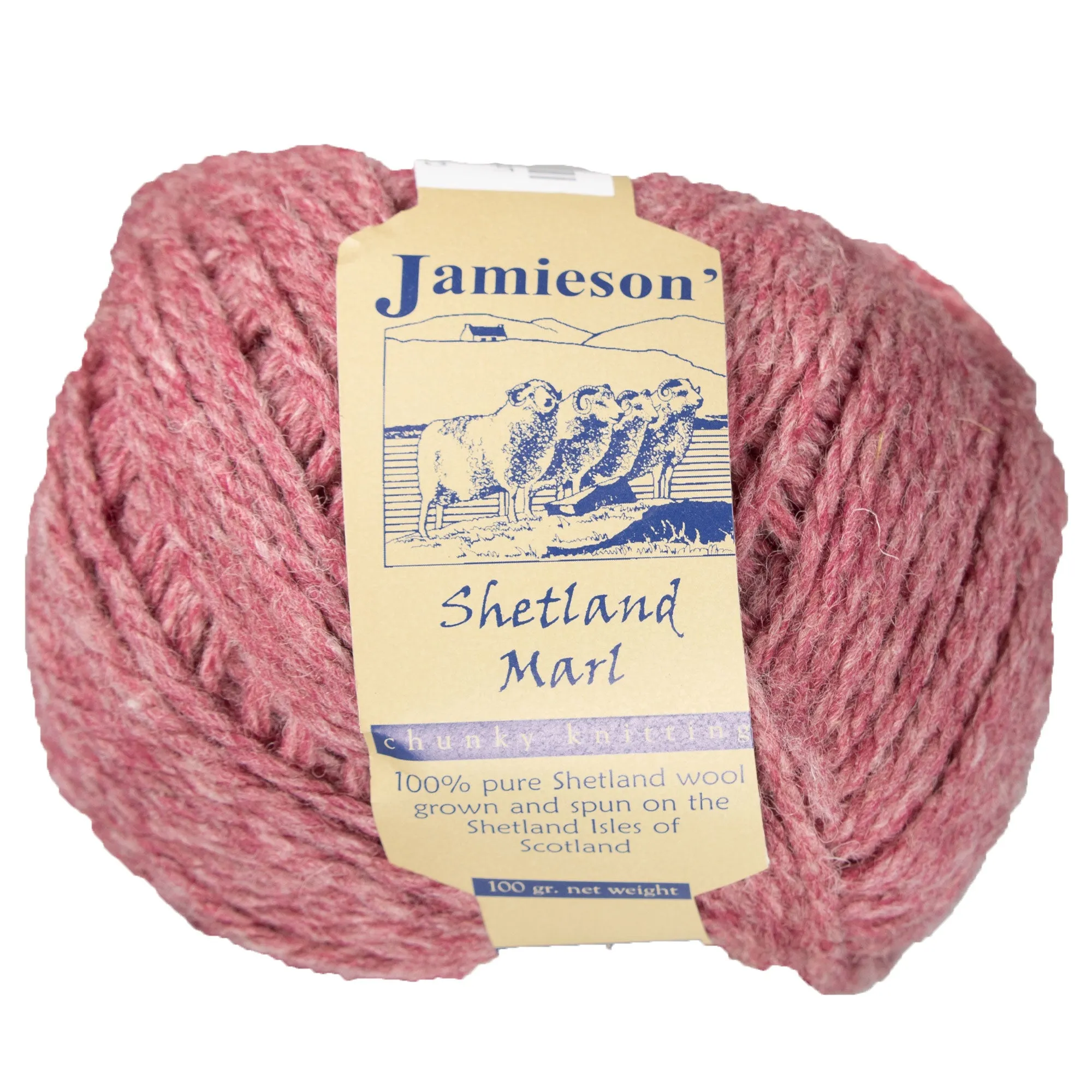 Jamieson's of Shetland Marl Chunky Yarn - 172 Romance