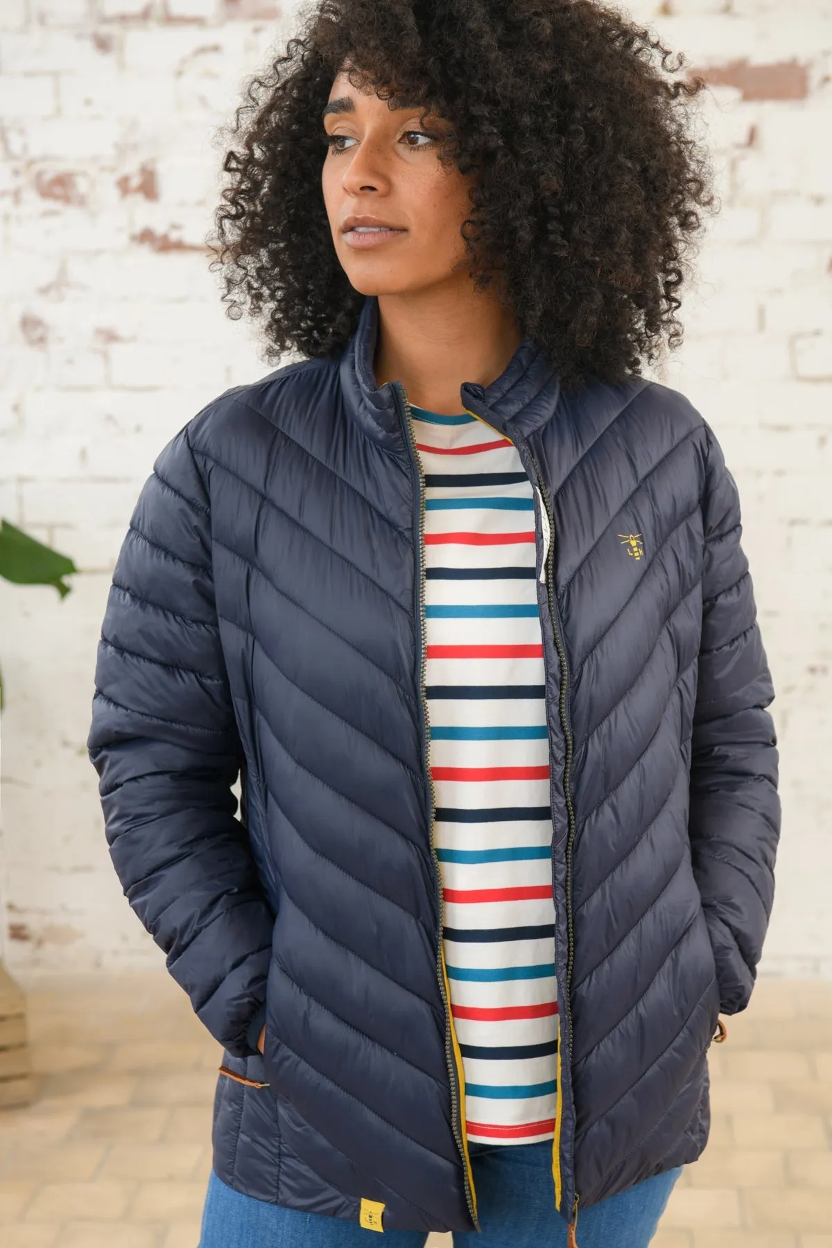 Lara Down Jacket - Navy