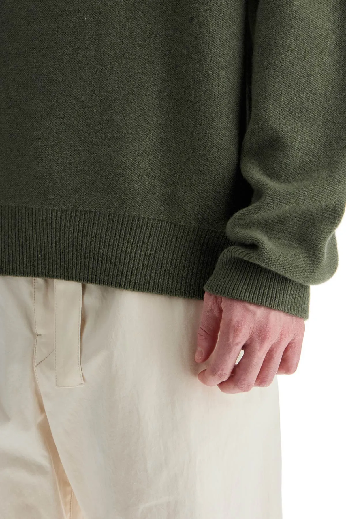 Lemaire Crewneck Pullover In Pure