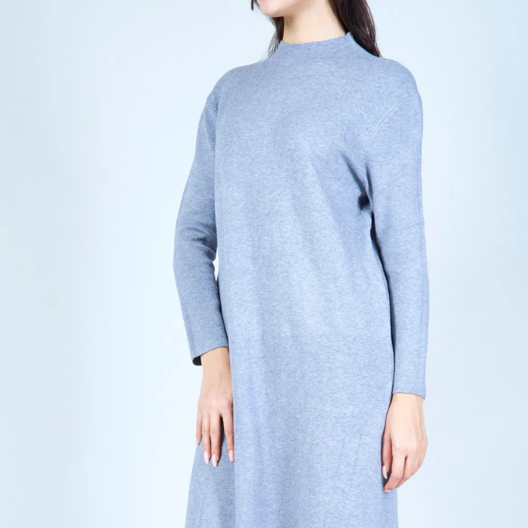 Long relaxed knit dress wholesale