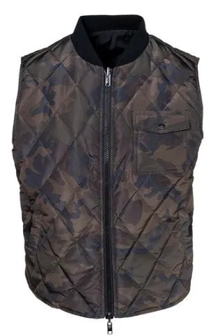 Men's NYC Reversible Lightweight Quilted Down Filled Vest