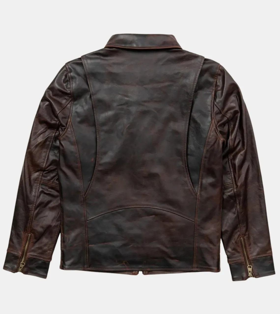 Meta Men's Biker Leather Jacket