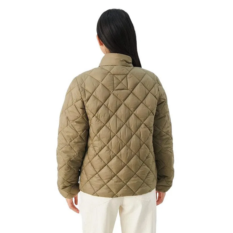 Olia Short Down Jacket Dusky Green