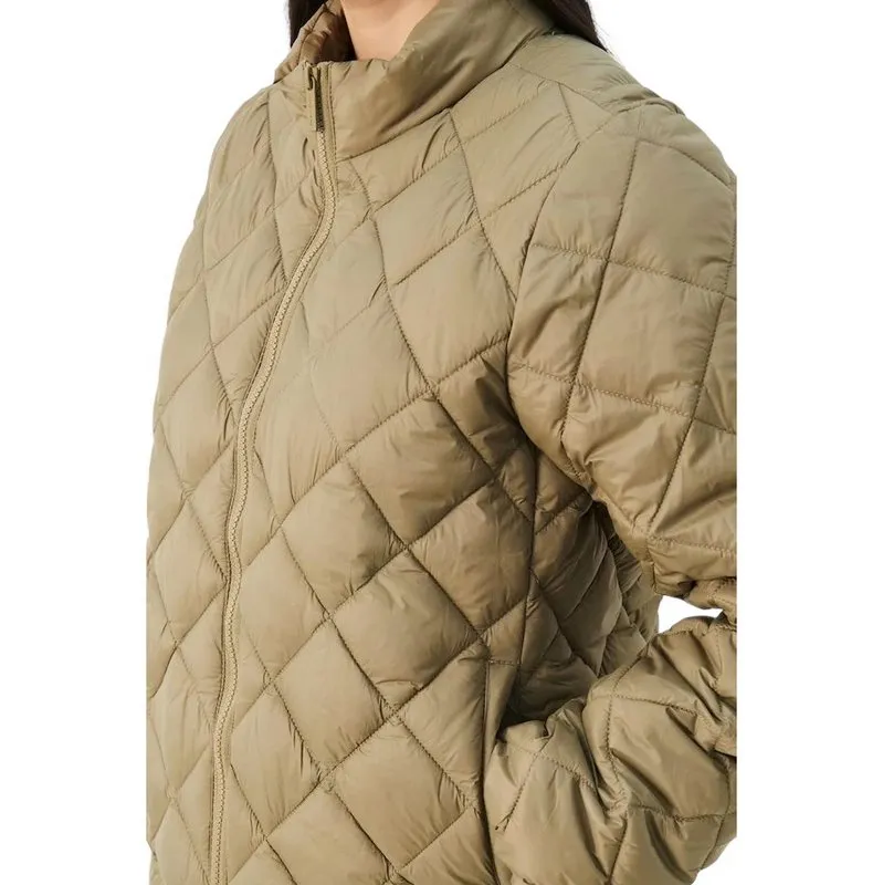 Olia Short Down Jacket Dusky Green