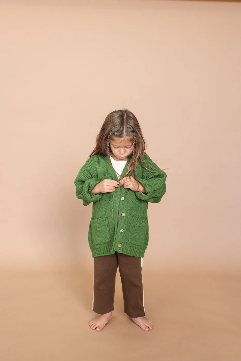 Pocket Cardigan - Verde