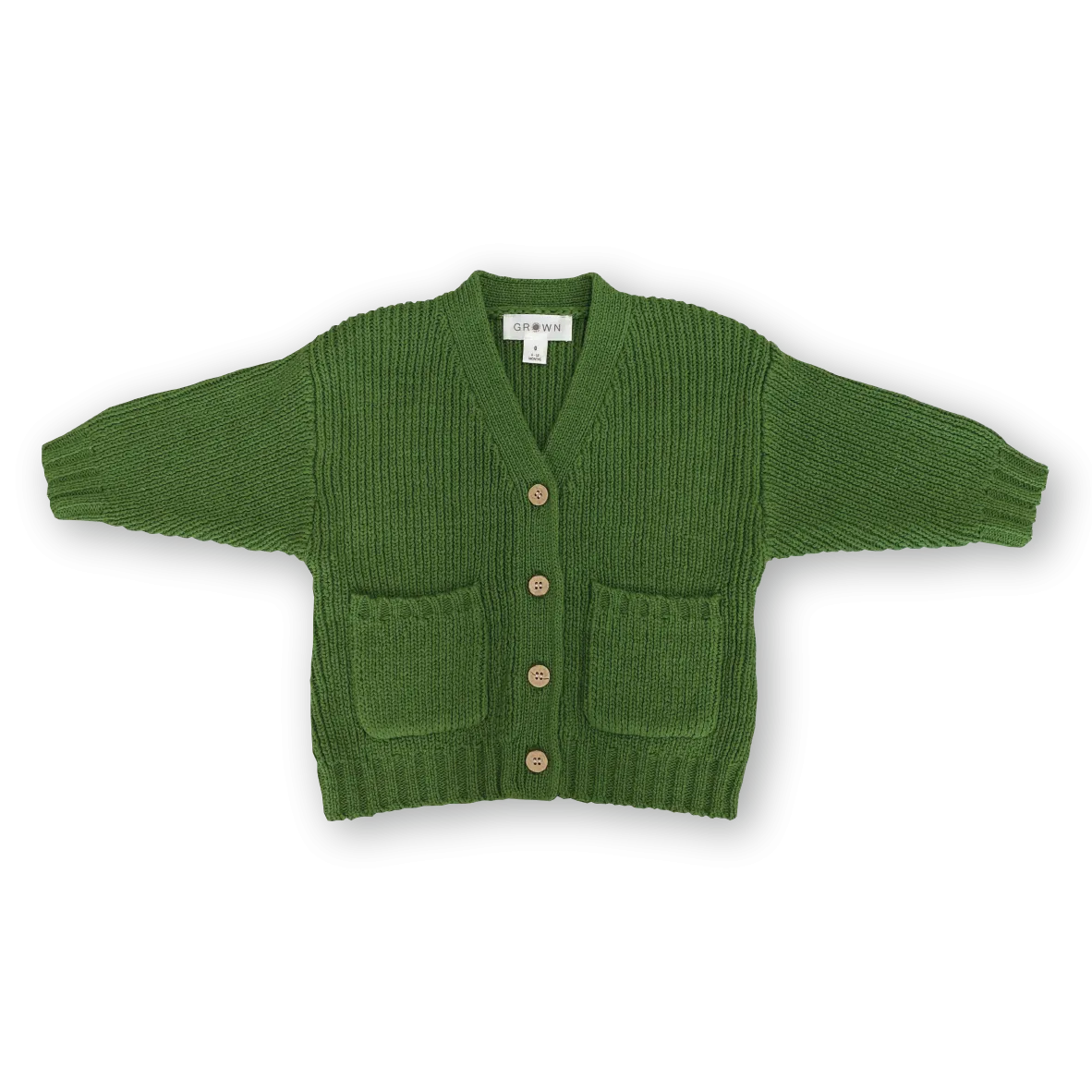 Pocket Cardigan - Verde