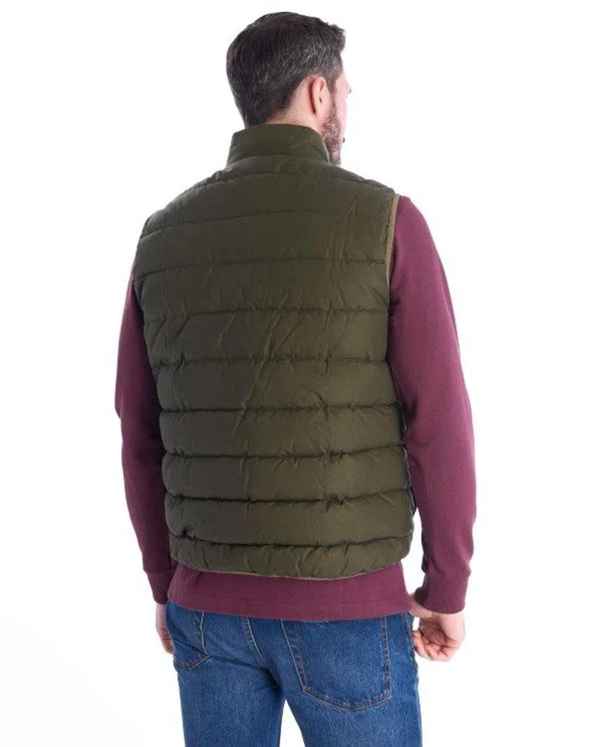 Rugby Scrum Gilet Archive Olive