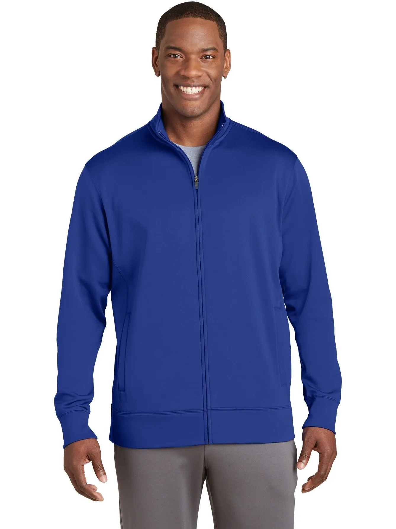 Sport-Tek Sport-Wick Fleece Full-Zip Jacket