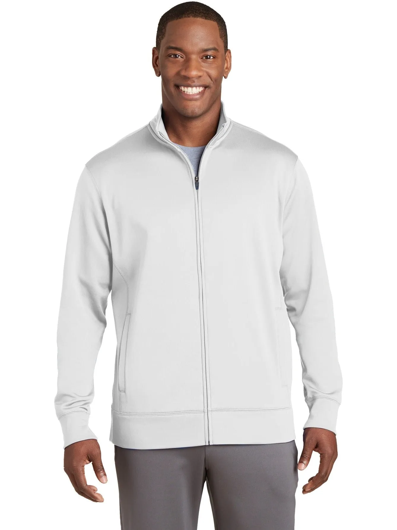 Sport-Tek Sport-Wick Fleece Full-Zip Jacket