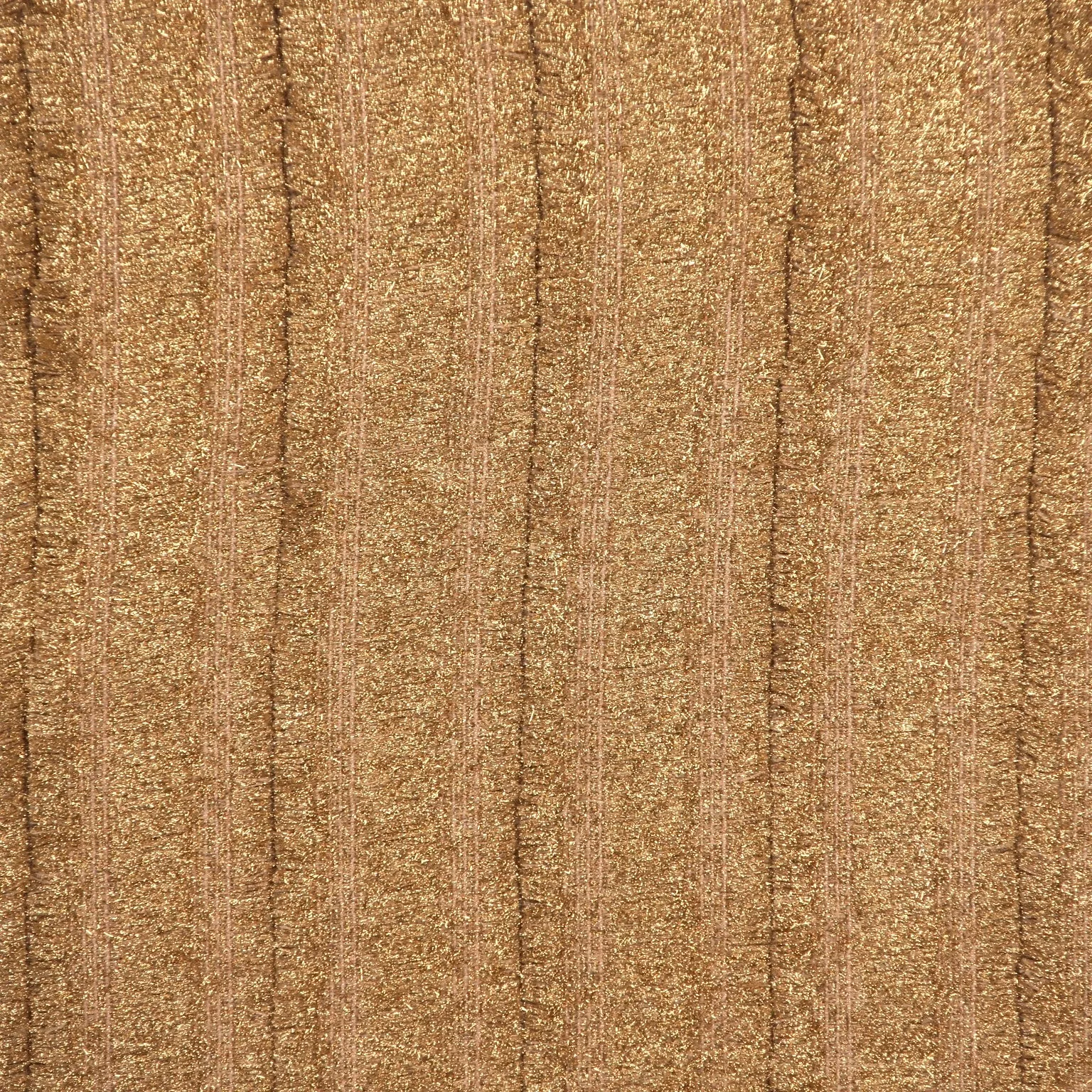 Taupe and Gold Lurex Thread Textured Abstract Tweed Boucle Fabrics.