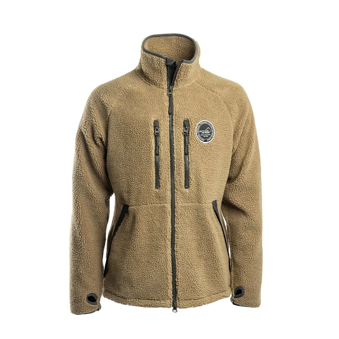 Teddy Pile jacket Unisex (Khaki)