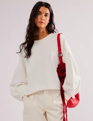 Trish Sweatshirt, White