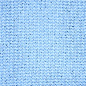 White and Light Blue with Blue Lurex Thread abstract Tweed Bouclé Fabric