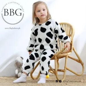 White Cow Kids Sweatshirt & Pant