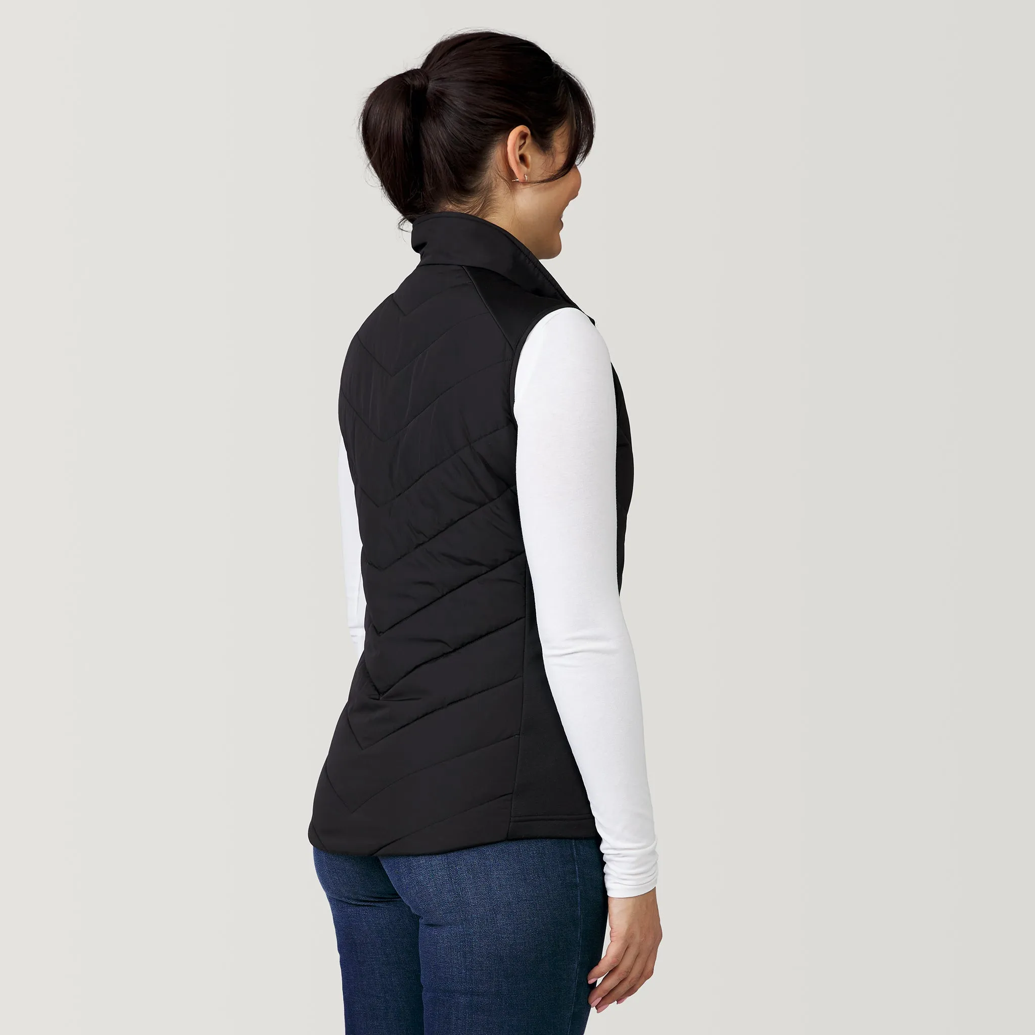 Women's Quilted Hybrid Vest