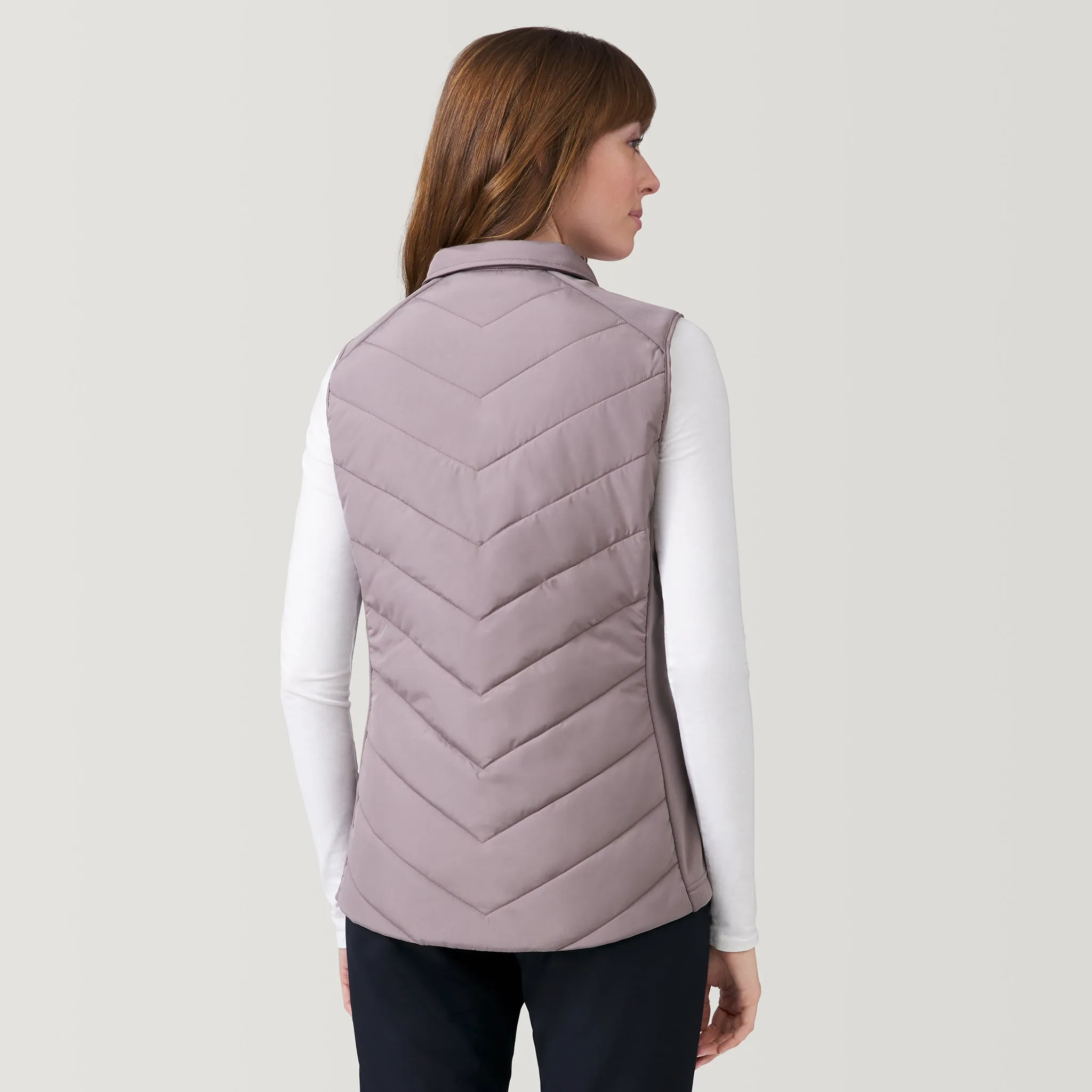 Women's Quilted Hybrid Vest